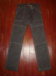 ダブルニーペインターパンツ デニム 「282」